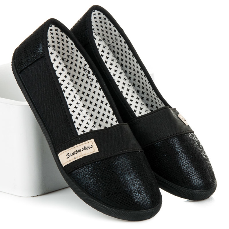 Seastar Ballerine sportive nero 1