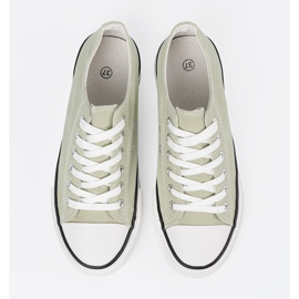 Shelvt Sneaker materiali da donna verde 1