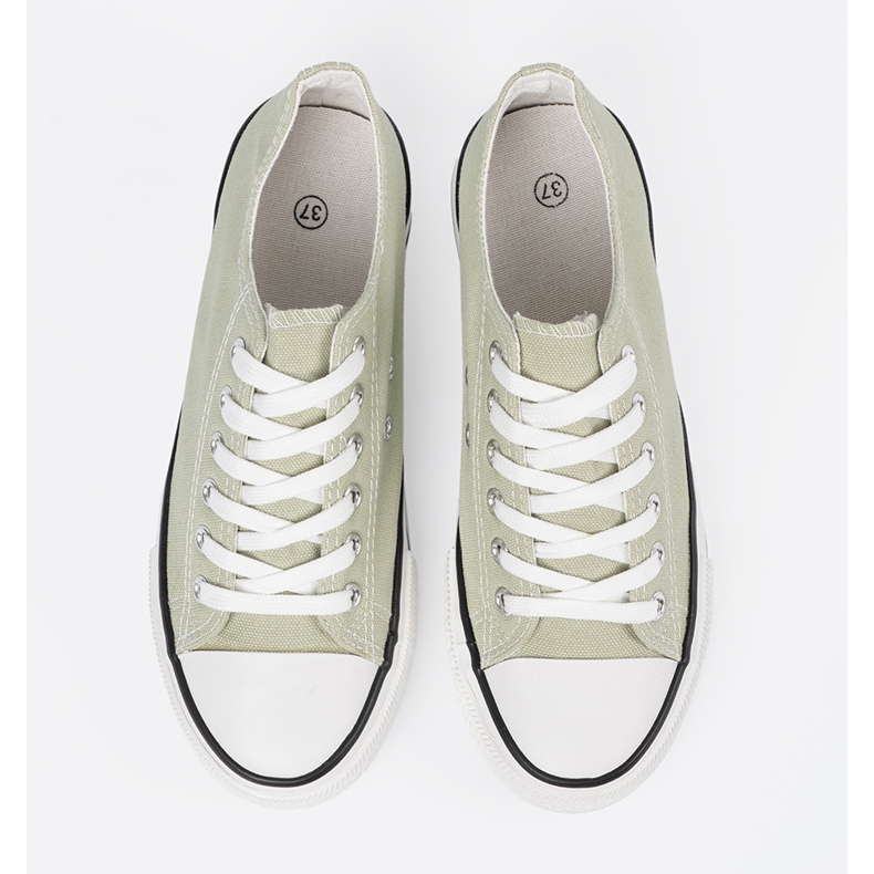 Shelvt Sneaker materiali da donna verde 1