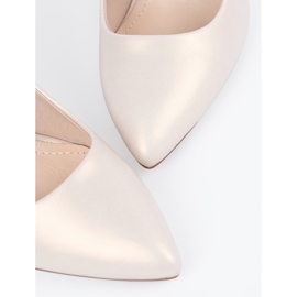 Sergio Leone Pompe classiche di beige leggera 1