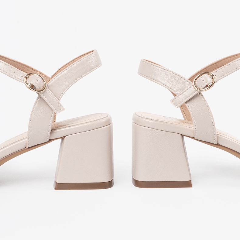 Sandali beige da donna Sergio Leone 1