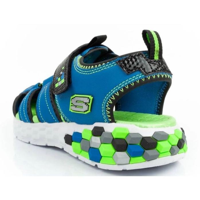 Sandals Skechers 402213L/BBLM Royal Navy blu 3