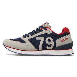 Scarpe sportive da uomo Memory Foam Big Star LL174256 beige 1