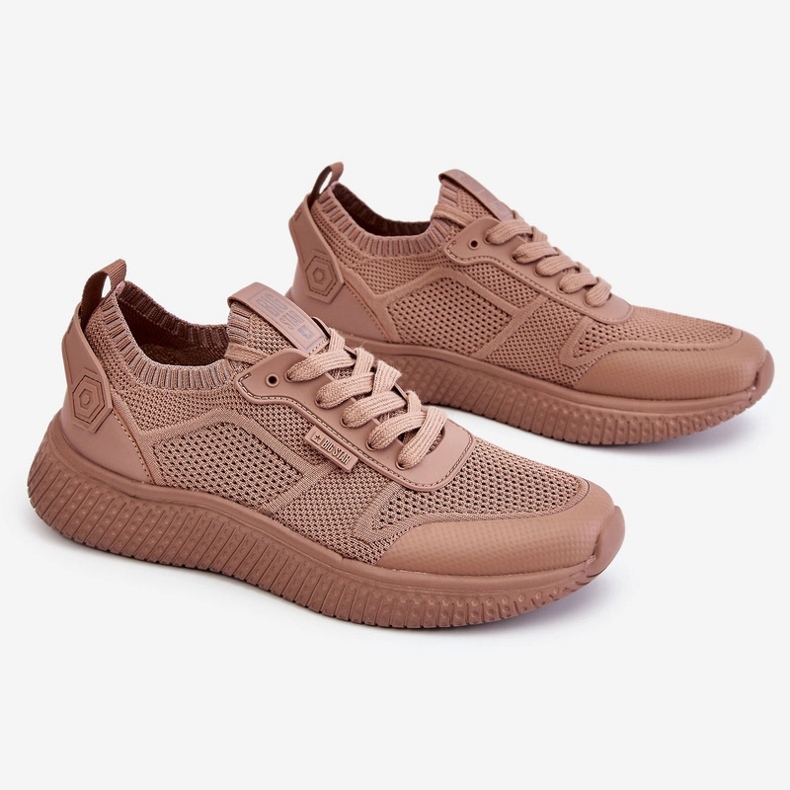 Sneaker Scarpe da donna Memory Foam Big Star LL274416 Beige 2