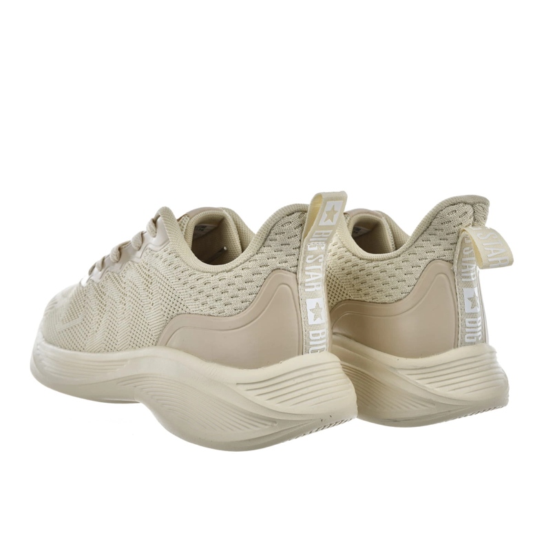 Scarpe da uomo scarpe sportive big star nn174136 beige 2