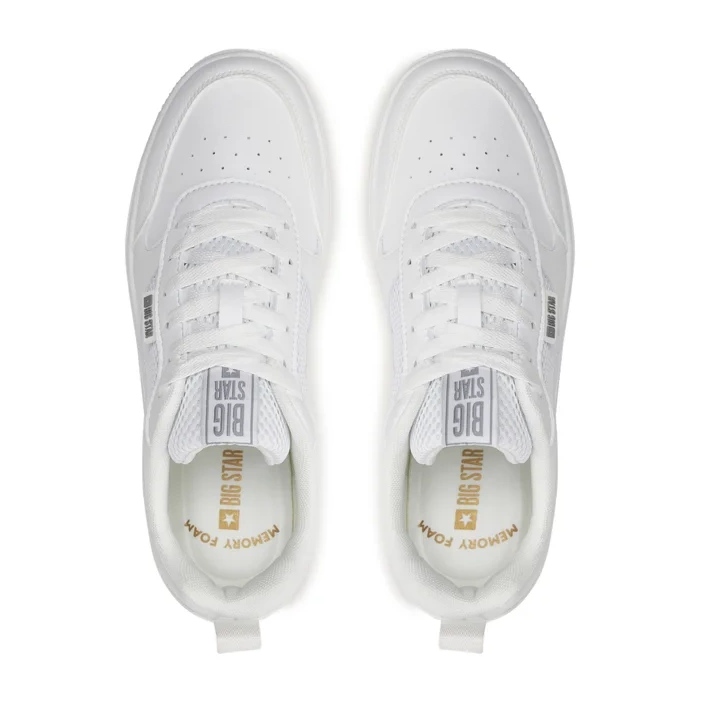 Scarpe sportive da uomo Memory Foam Big Star NN174140 White bianco 2