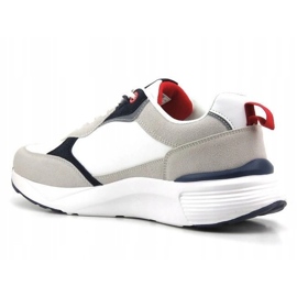 Scarpe sportive da uomo Memory Foam Big Star LL174235 White bianca 2