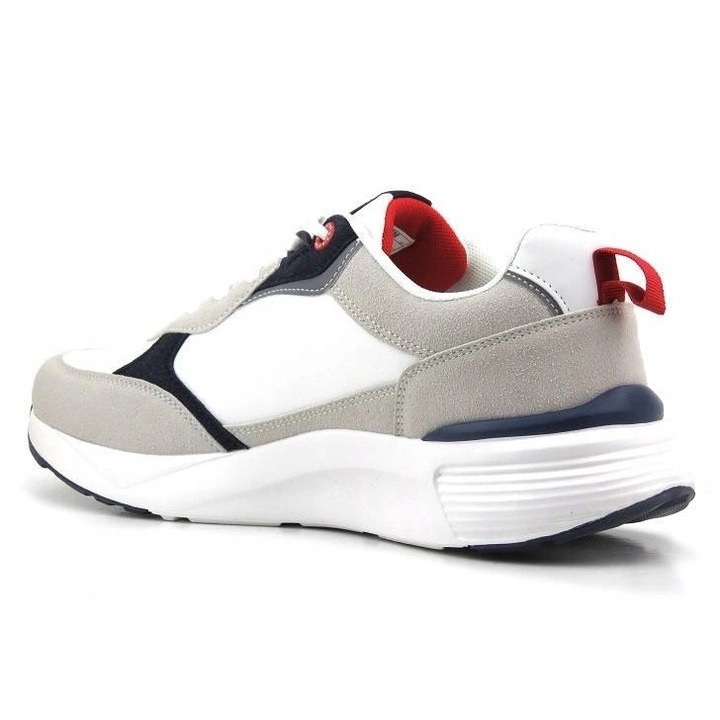 Scarpe sportive da uomo Memory Foam Big Star LL174235 White bianco 2