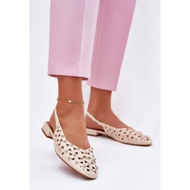 Inna Piatto decorato -eed ballerinas beige 2