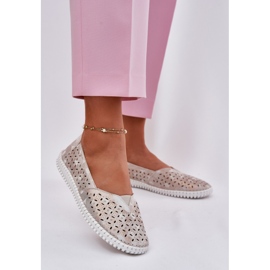 EVento SCARPE GOLDEN-GRIE DOME SCAGLIA Openwork grigio 2