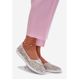 EVento SCARPE GOLDEN-GRIE DOME SCAGLIA Openwork grigio 1
