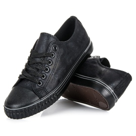 L&H Scarpe da ginnastica nere nero 2
