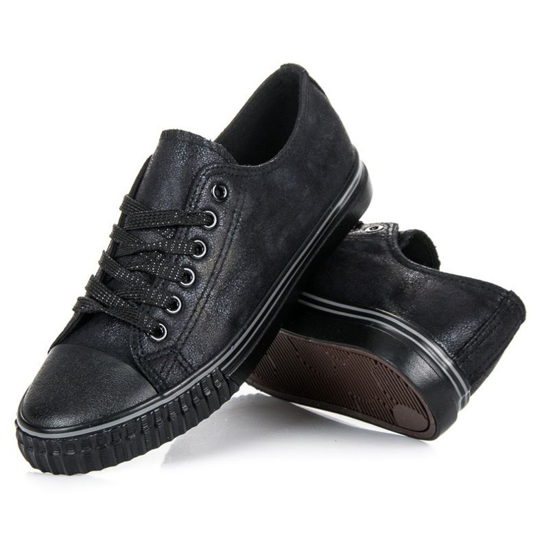 L&H Scarpe da ginnastica nere nero 2