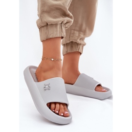Flip di schiuma femminile Flip sulla piattaforma con un orsacchiotto Vinceza 75210 Grigio 2