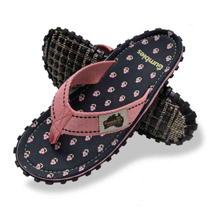Giapponese Gumbies Islander Flip Flip Flope Primrose Gu-Fisl150 rosa 1