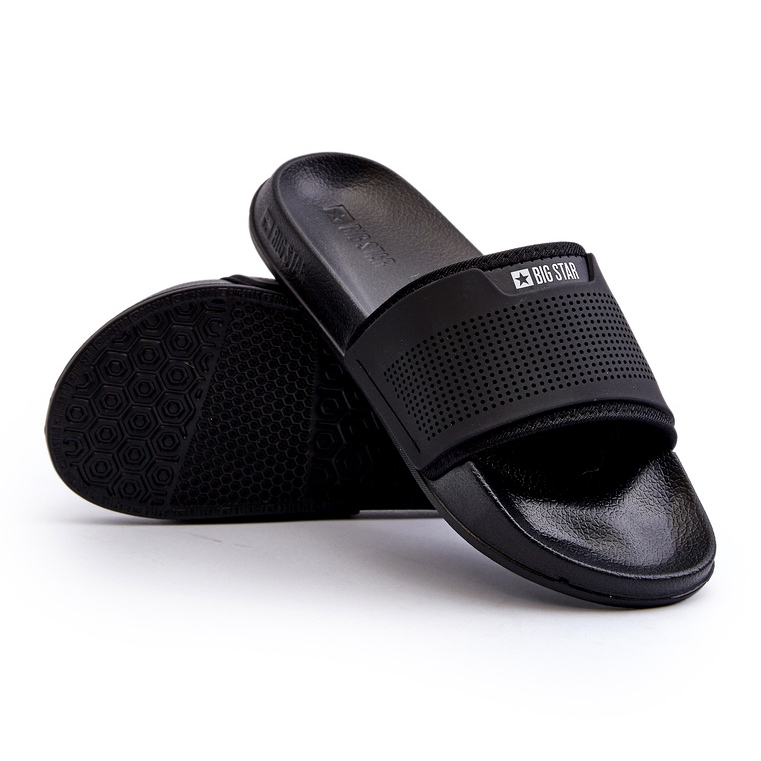 Infradito leggere da uomo Big Star NN174694 Nere nero 1