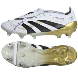 ADIDAS PREVATOR Elite FT SG JR4529 SCARPE DI COLLIO bianca 1