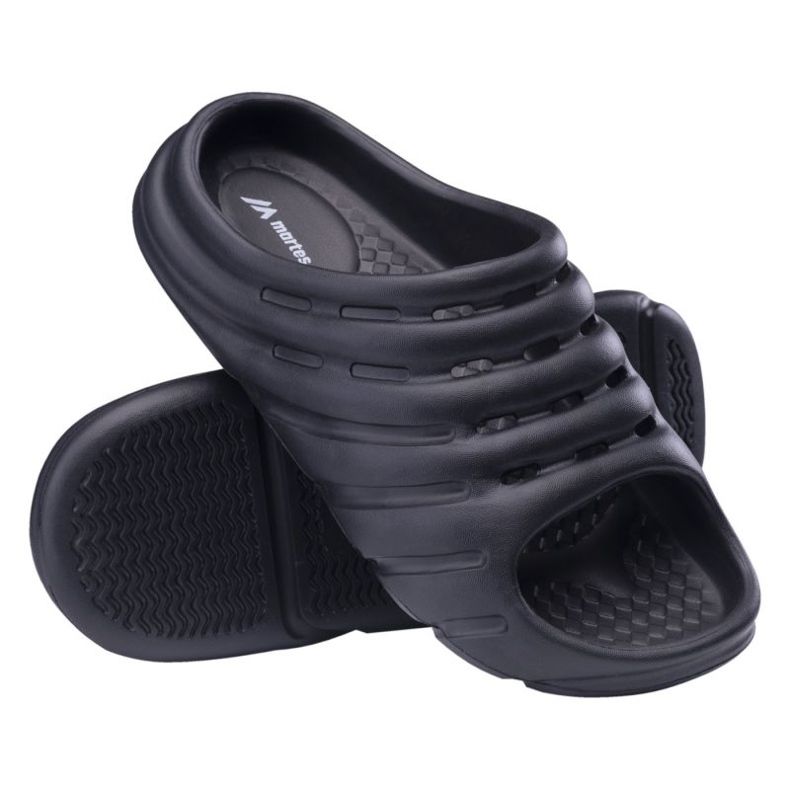 Martes Essentials Gras 92800598418 Flip -Flops nero 1
