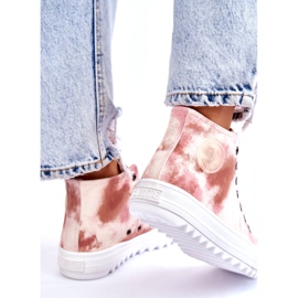 Sneakers da donna Big Star LL274048 Beige-Rosa 3