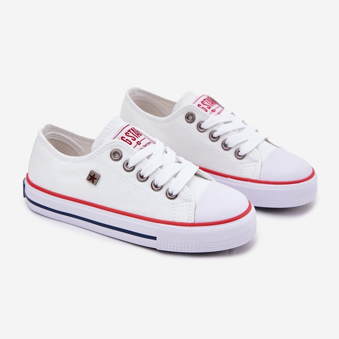 Sneakers Classiche da Bambino Big Star DD374160 Bianche bianco 1