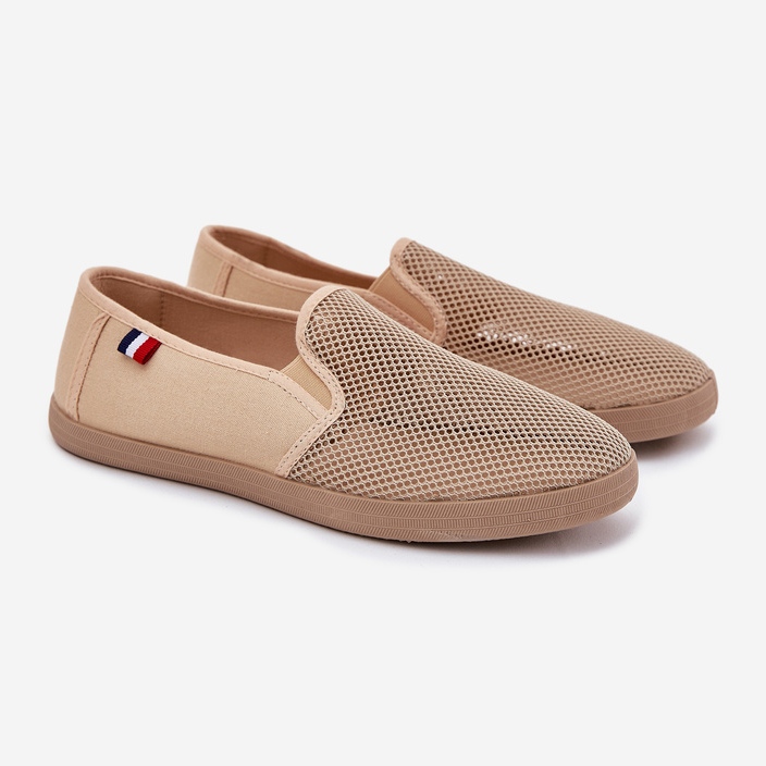 EVento Sneakers openwork mash mesh sneaker sneaker beige 1