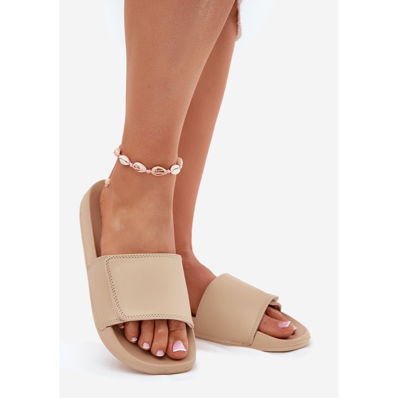 Femminile 4fmm00fffliflif031a-83s beige flipflops 1