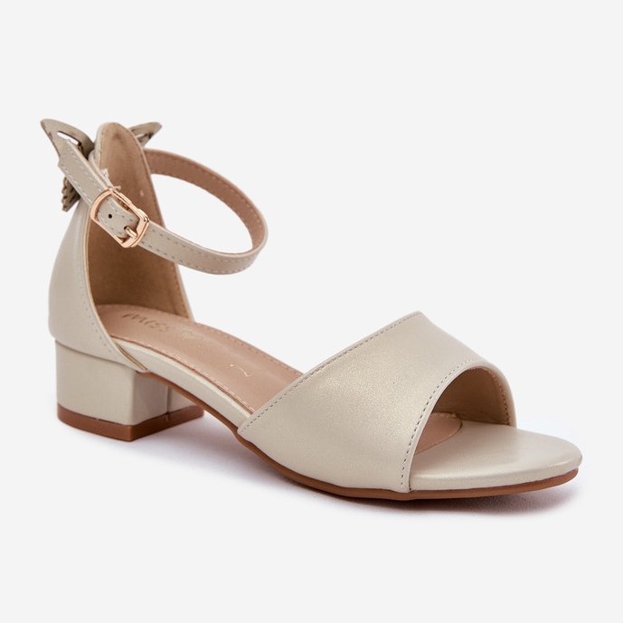 EVento Sandali dorati lucidi d'oro 2