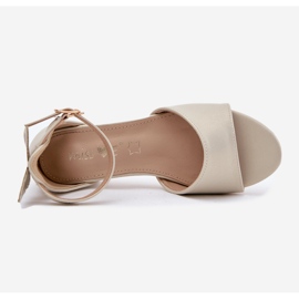 EVento Sandali dorati lucidi d'oro 1