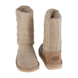 Scarpe, Slifori di emu Australia Bartle W13142-Maca beige 2