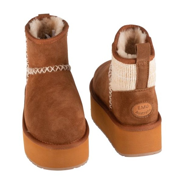 EMU Australia Stinger Stinger Flatform W13143-CHE marrone 2