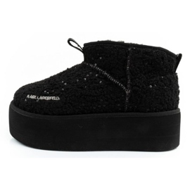 Scarpe, stivali da neve Karl Lagerfeld Thermo KL48522WW0S nero 2