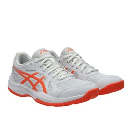 Asics upcurt 6 1072a107 102 scarpe da pallavolo bianca 1