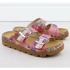 Rieker V8751-90 Pink da donna rosa 1