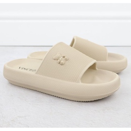 Vinceza 75210 Flops di schiuma femminile beige 1