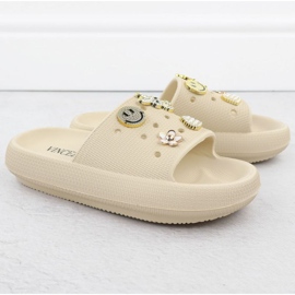Vinceza 76055 Jan404B Flops beige 1