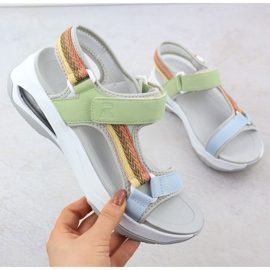 Sandali Rieker 3151-90 femminile blu 1