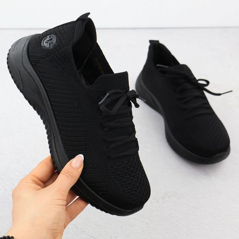Scarpe sportive femminili Vinceza 17366 Nero 1