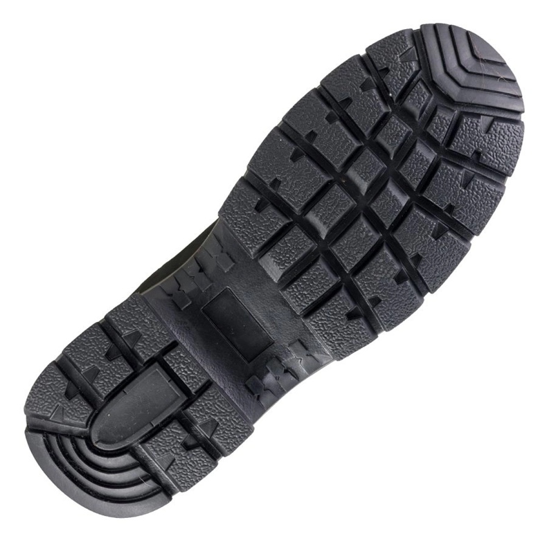 Stivali da uomo Jodhpur che lavorano urgenti 130s1 neri faccia nera 1