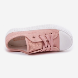 Big Star RR374011 Pink Lace -Up Sneaker rosa 2