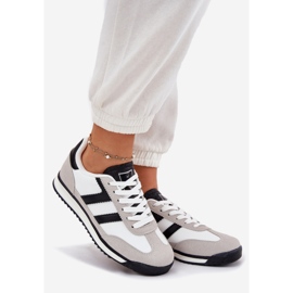 Sneaker bianche da donna basse bianco 1