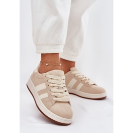 EVento Sneaker femminili con beige ecologio 2