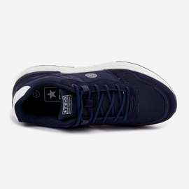 EVento Scarpe da sneaker maschile sulla piattaforma blu navy 2