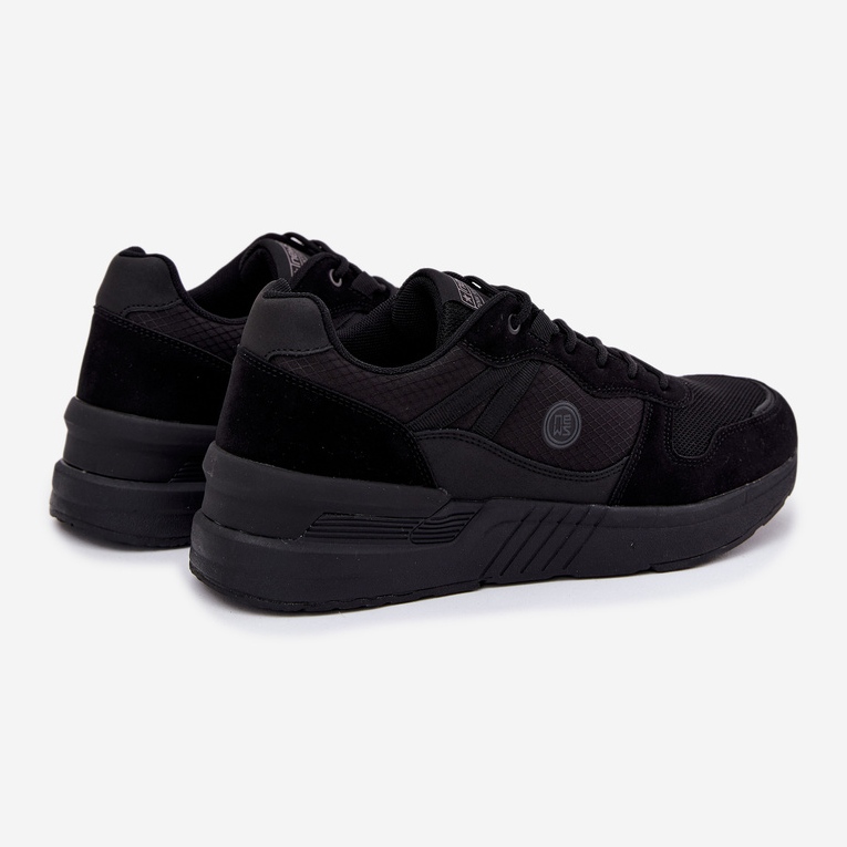EVento Scarpe sportive da uomo da uomo sulla piattaforma nera nero 2