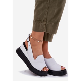 ARTIKER Sandali in pelle femminile per l'antico artistirista 52C0483 BIANCO 1