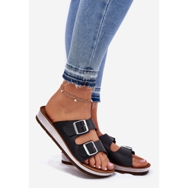 Infradito da donna con INBLU CP000042 Black Blamps nero 1