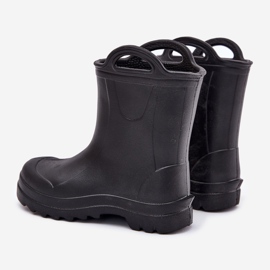 Galoshes per bambini di Lemigo Doggy 735 Black nero 2