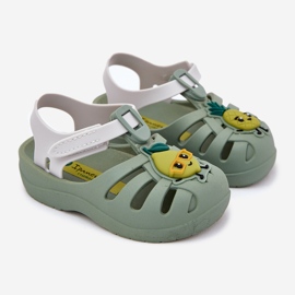 Velcro Sandals per bambini frutta 83615 Ipanema estate xiv baby verde 1