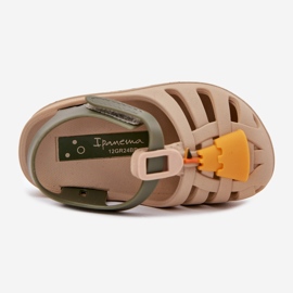 Sandali per bambini in velcro 83619 IPANEMA Estate xv baby beige 1