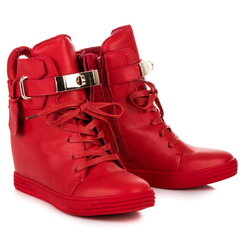 Vinceza Scarpe da ginnastica rosse rosso 1