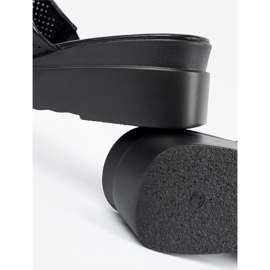 Seastar Black Flip -flips sulla piattaforma Openwork nero 1